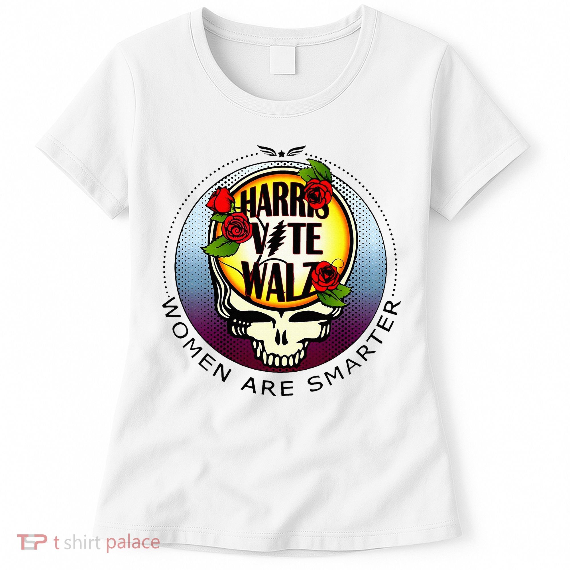 Harris Walz Vote Women Are Smarter Women's T-Shirt
