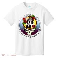 Harris Walz Vote Women Are Smarter Kids T-Shirt thumb 0