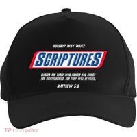 Hungry Why Wait Scriptures Blessed Are Those Who Hunger Five-Panel Snapback Cap thumb 0