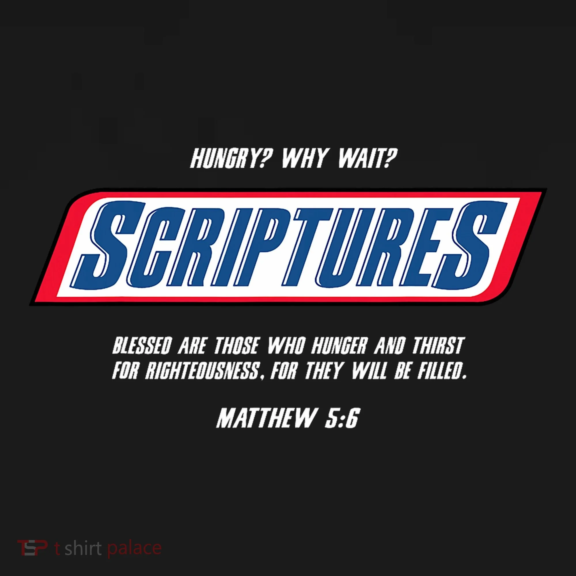 Hungry Why Wait Scriptures Blessed Are Those Who Hunger Bucket Hat