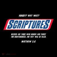 Hungry Why Wait Scriptures Blessed Are Those Who Hunger Ornament thumb 1