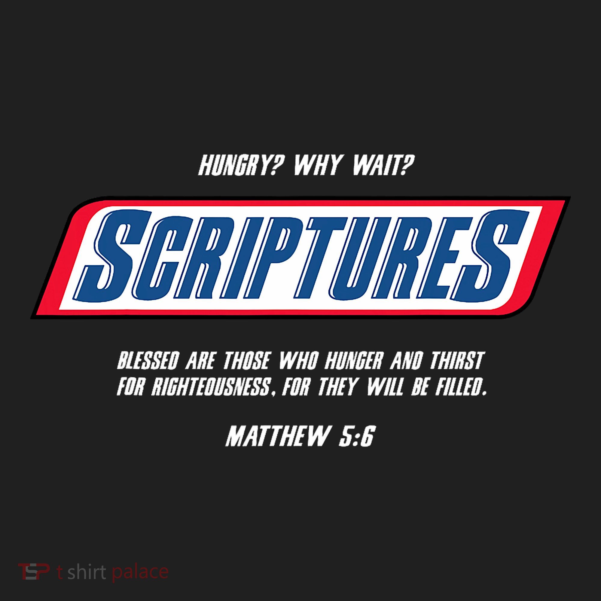 Hungry Why Wait Scriptures Blessed Are Those Who Hunger Golf Towel