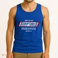 Hungry Why Wait Scriptures Blessed Are Those Who Hunger Tank Top thumb 3