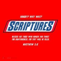 Hungry Why Wait Scriptures Blessed Are Those Who Hunger Santa Hat thumb 1