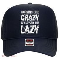 Hard Worker Working Like Crazy To Support The Lazy Hat thumb 0