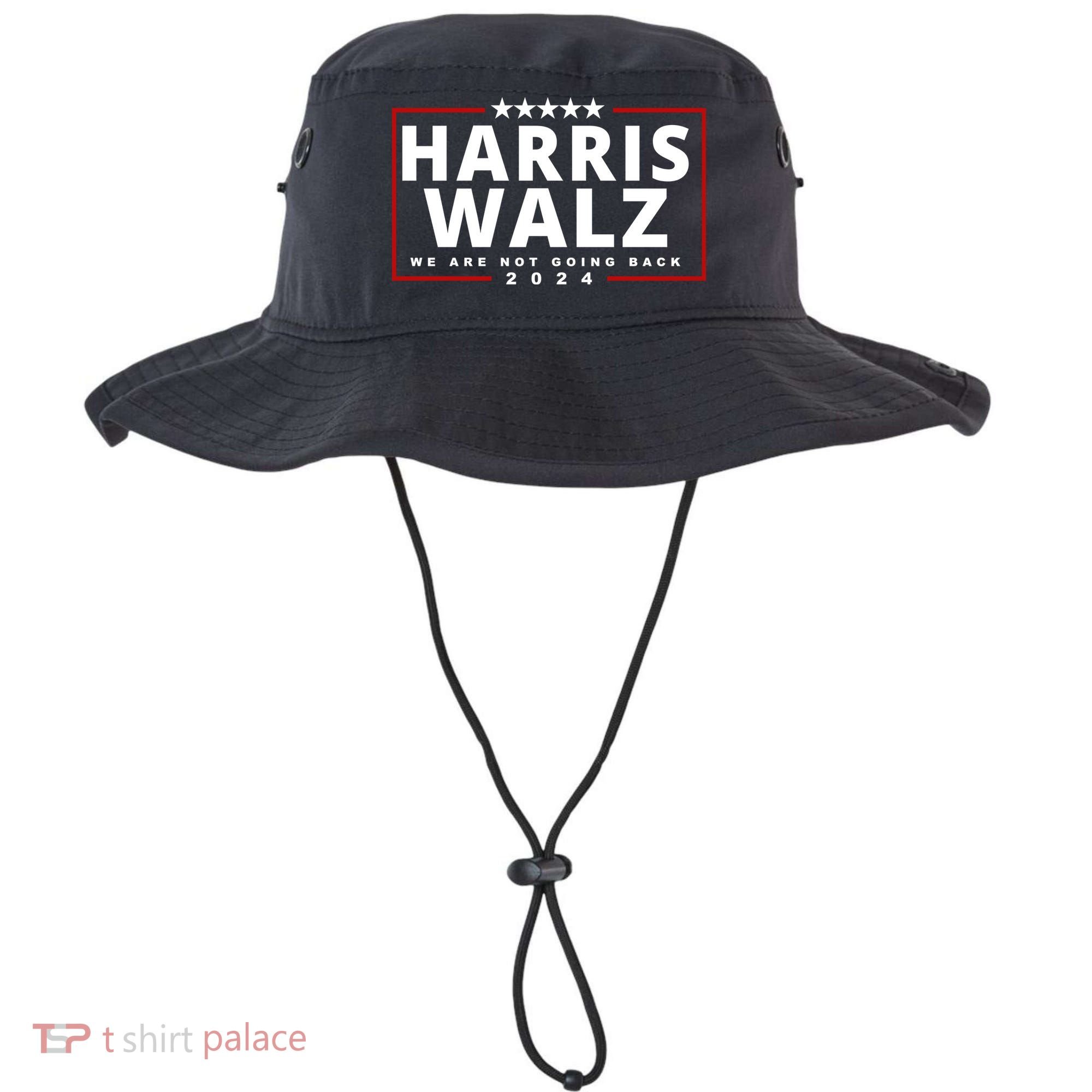 Harris Walz We Are Not Going Back 2024 Election Bucket Hat