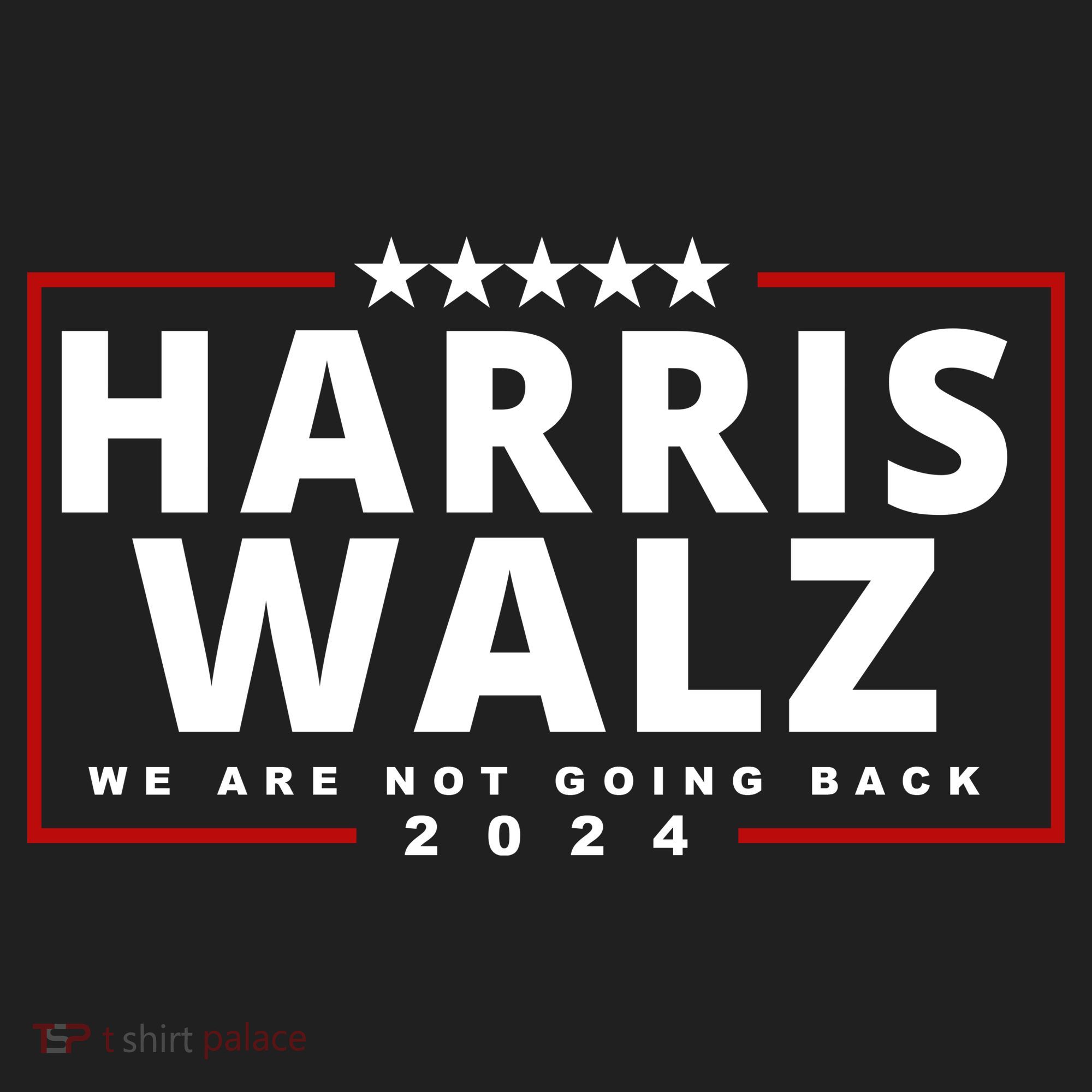 Harris Walz We Are Not Going Back 2024 Election Beanie