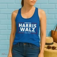 Harris Walz We Are Not Going Back 2024 Election Women's Tank Top thumb 2