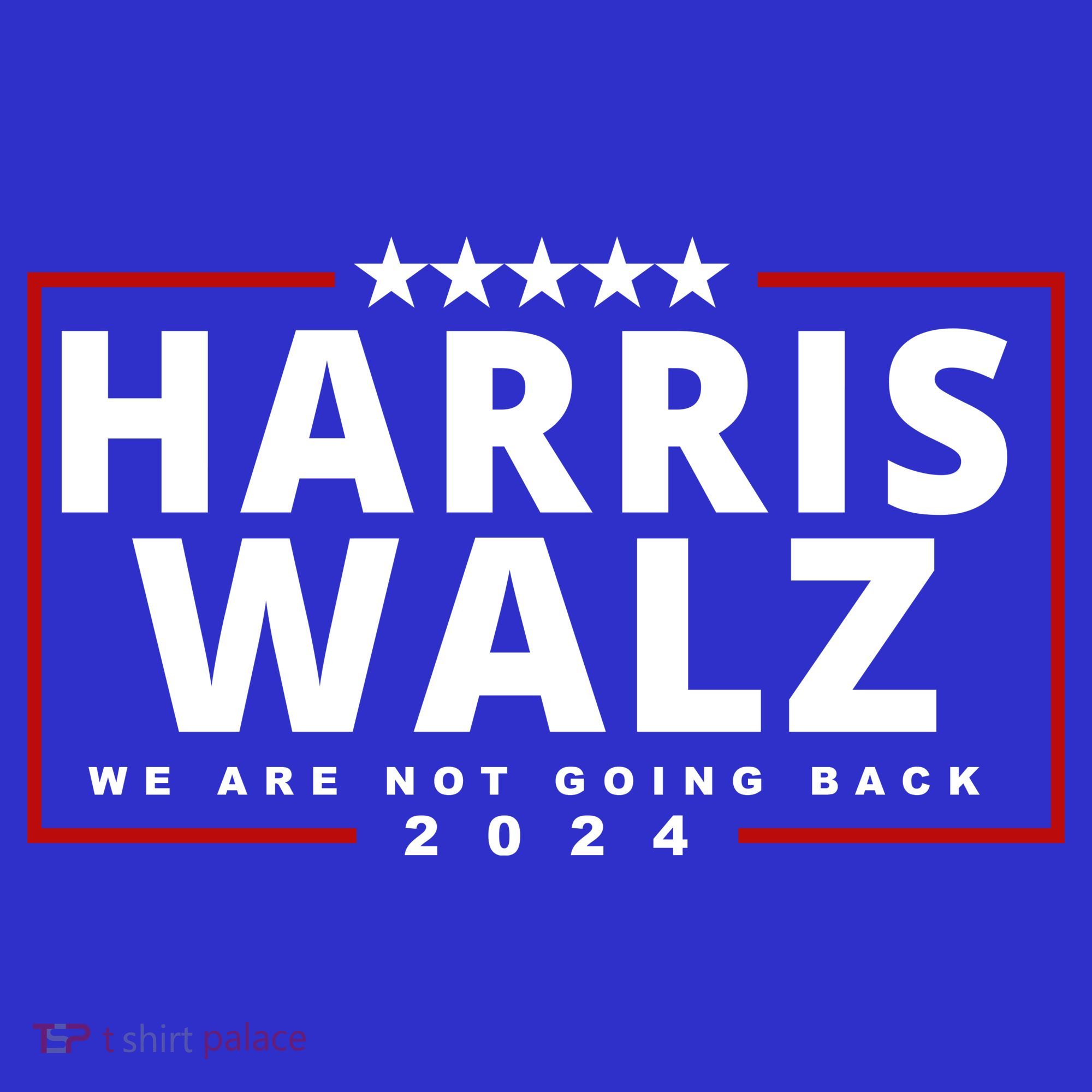 Harris Walz We Are Not Going Back 2024 Election Kids Sweatshirt