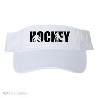 Hockey Word With Cut Out Silhouettes Visor thumb 0