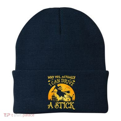 Halloween Why Yes Actually I Can Drive A Stick Beanie