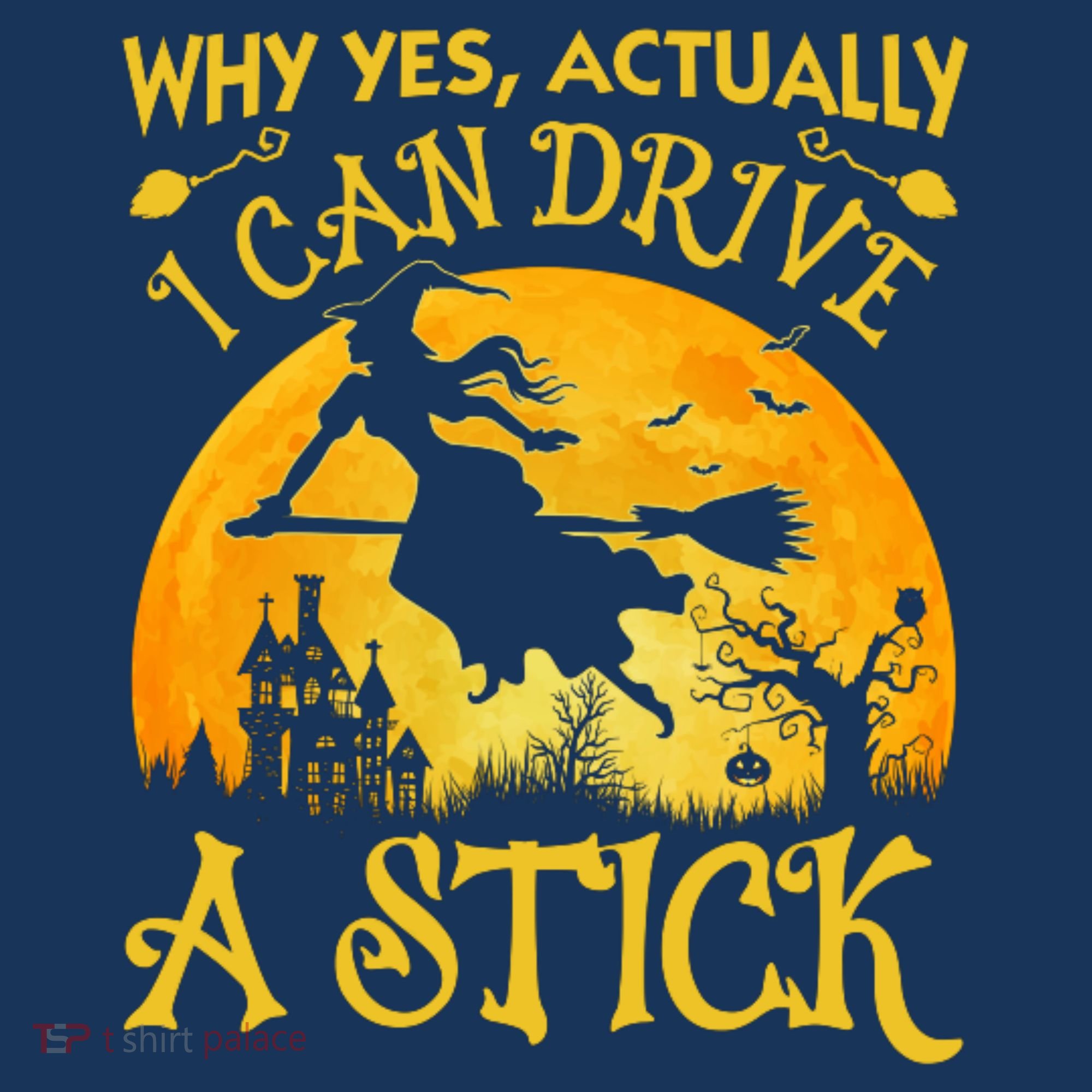 Halloween Why Yes Actually I Can Drive A Stick Tote Bag