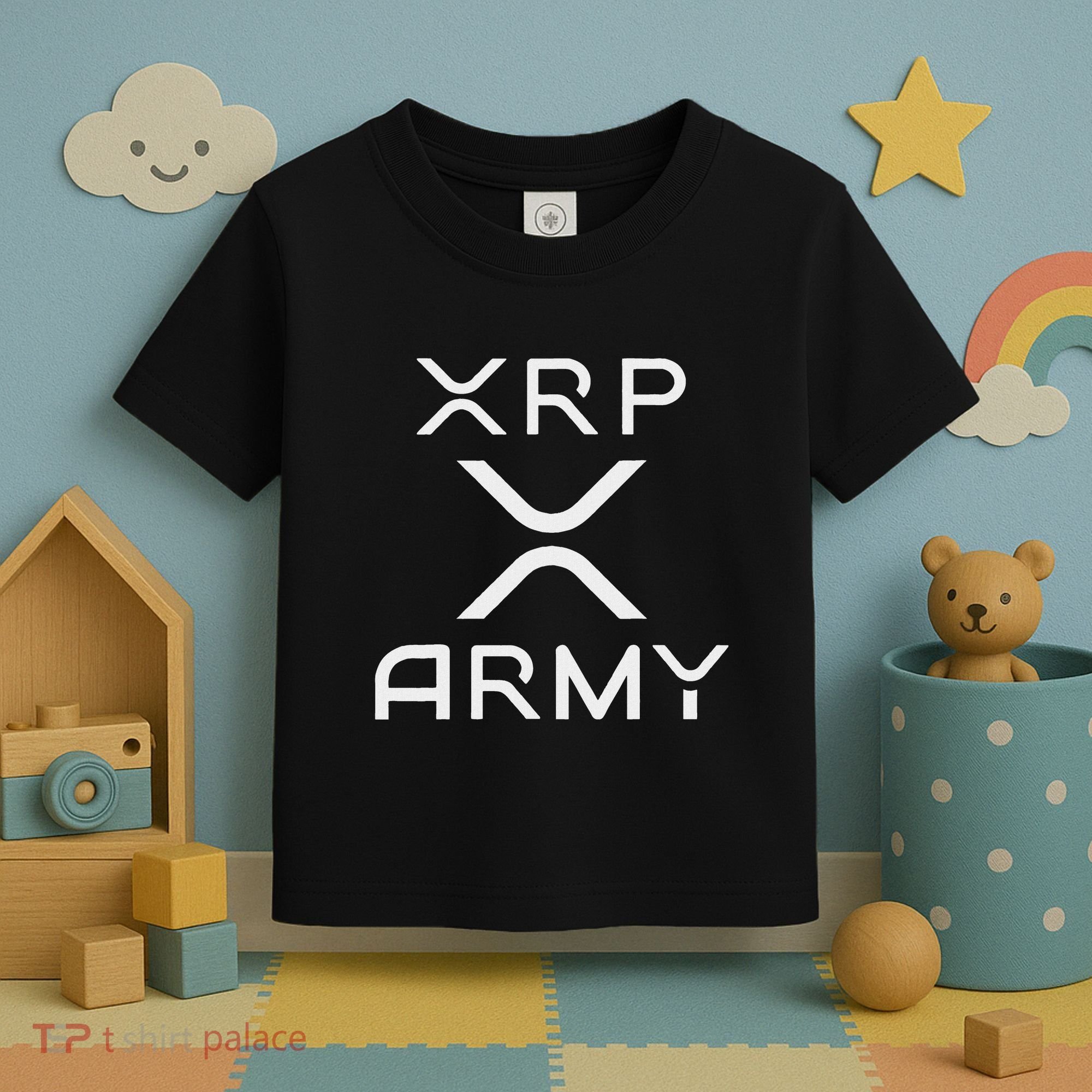 Hodl Xrp Xrp Cryptocurrency Xrp Army Toddler T-Shirt