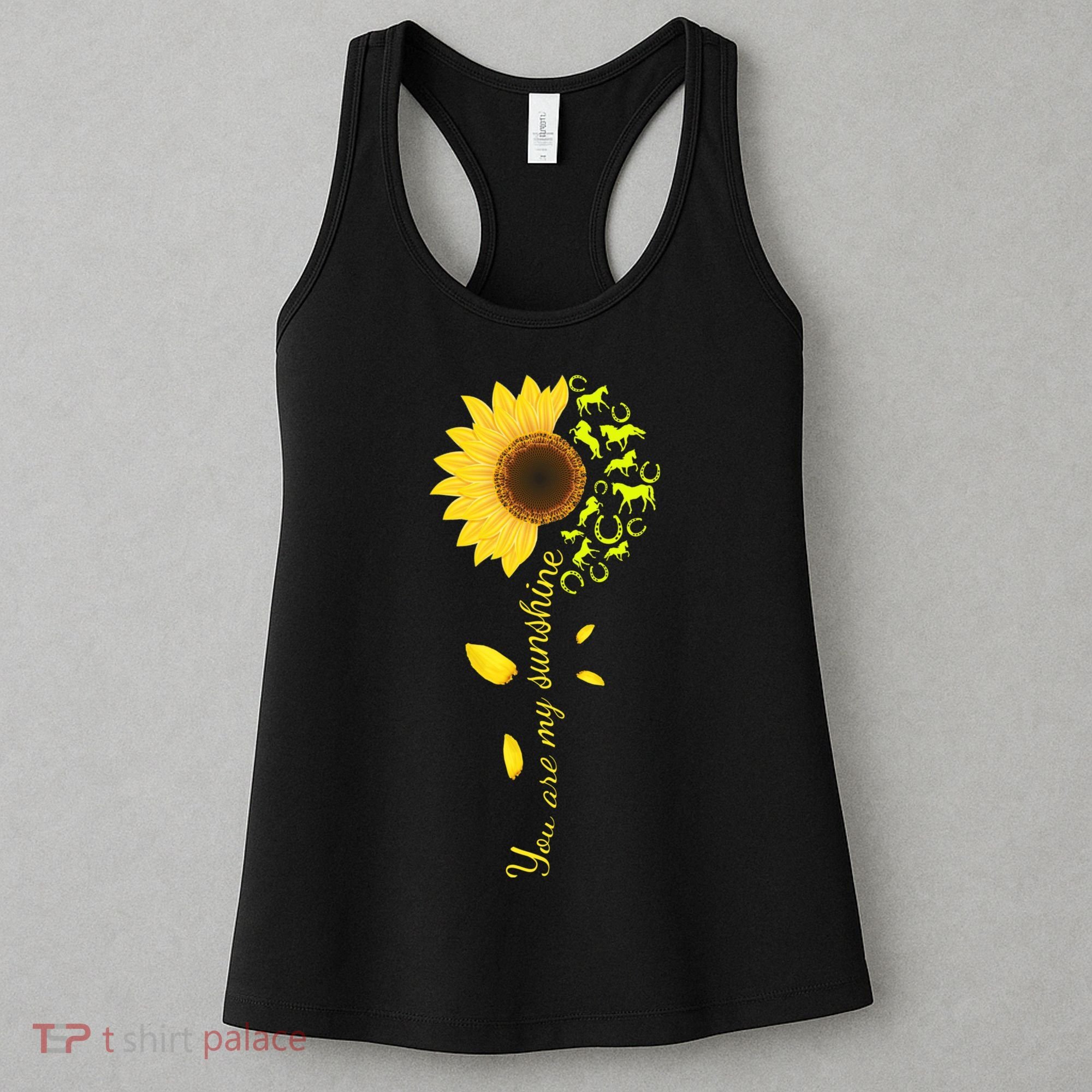 Horse You Are My Sunshine Horse Lover Women's Tank Top