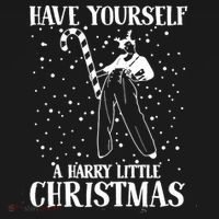 Have Yourself A Harry Little Christmas Xmas Gift Women's Hoodie thumb 2