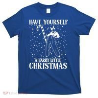 Have Yourself A Harry Little Christmas Xmas Gift T-Shirt thumb 0