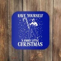 Have Yourself A Harry Little Christmas Xmas Gift Coaster thumb 0
