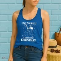 Have Yourself A Harry Little Christmas Xmas Gift Women's Tank Top thumb 2