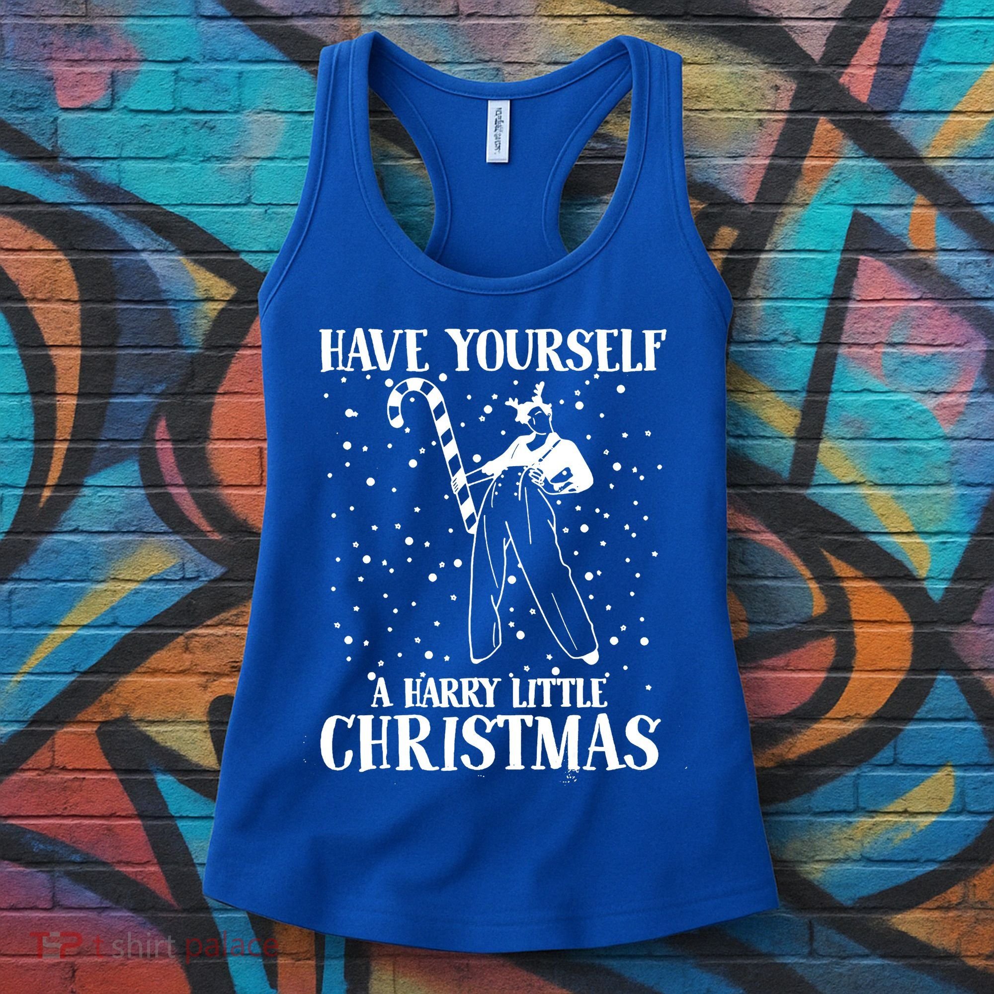 Have Yourself A Harry Little Christmas Xmas Gift Women's Tank Top