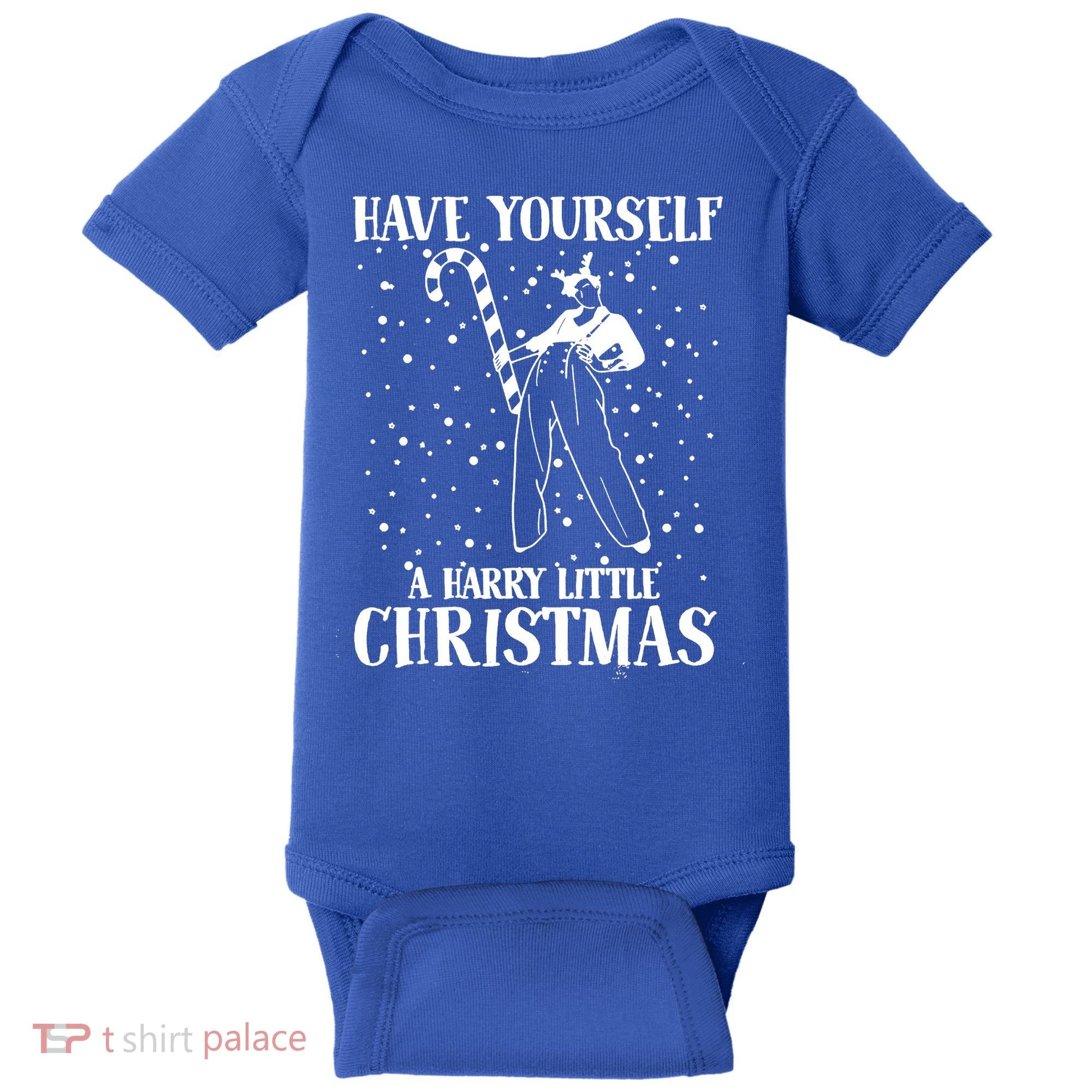 Have Yourself A Harry Little Christmas Xmas Gift Baby Bodysuit