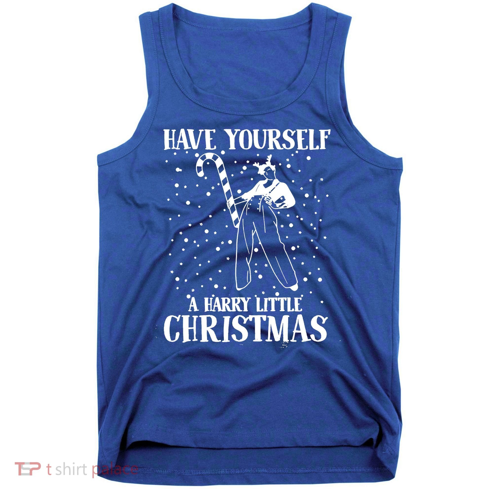 Have Yourself A Harry Little Christmas Xmas Gift Tank Top