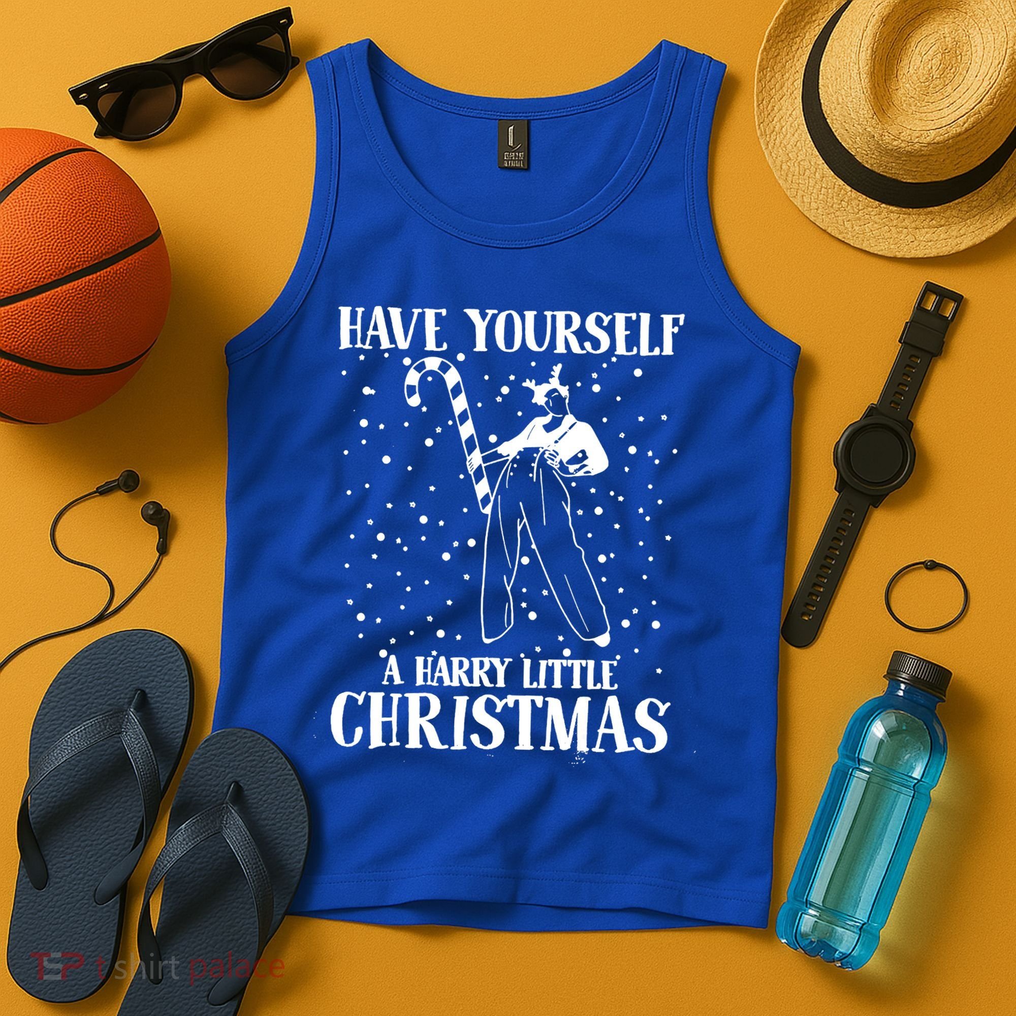 Have Yourself A Harry Little Christmas Xmas Gift Tank Top
