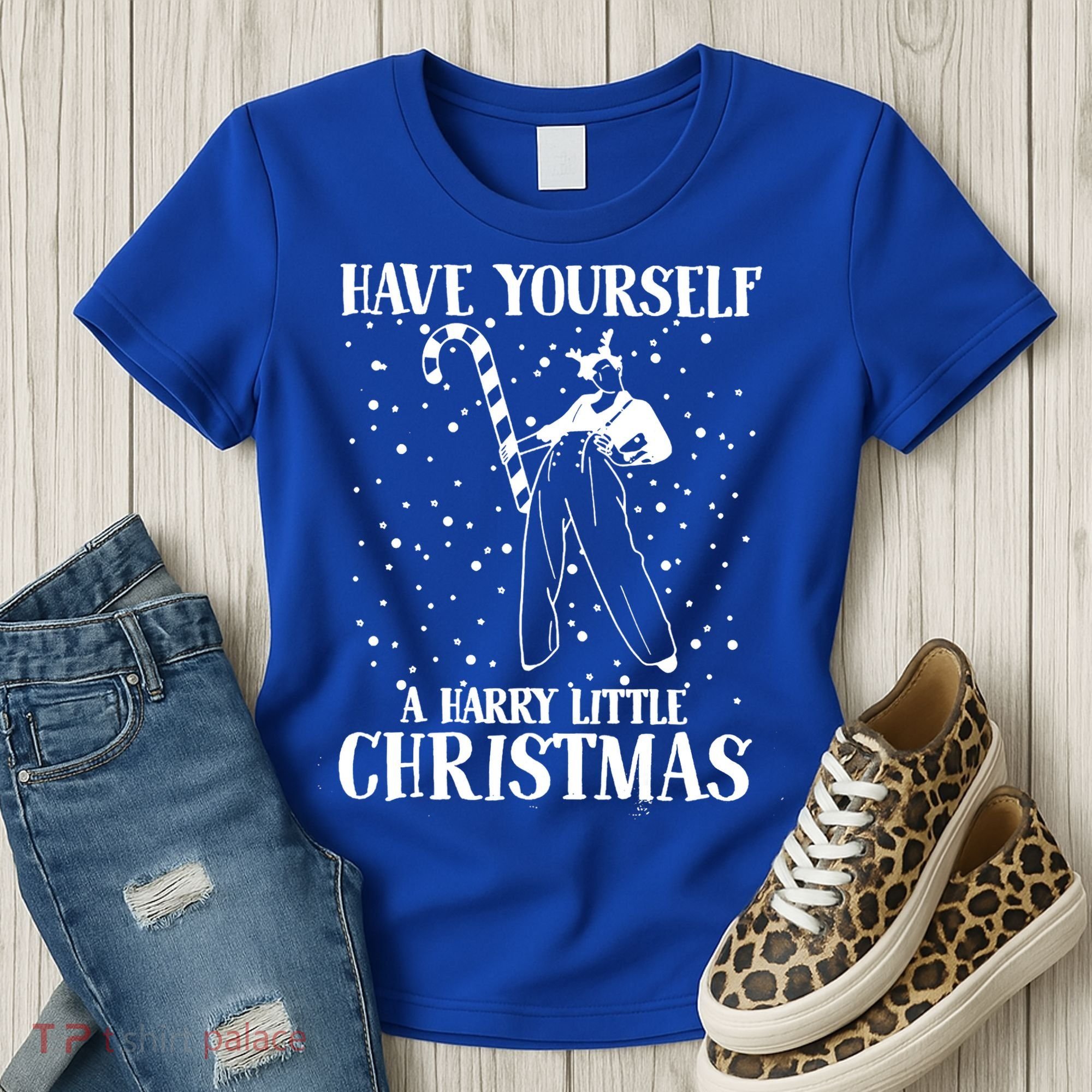 Have Yourself A Harry Little Christmas Xmas Gift Women's T-Shirt