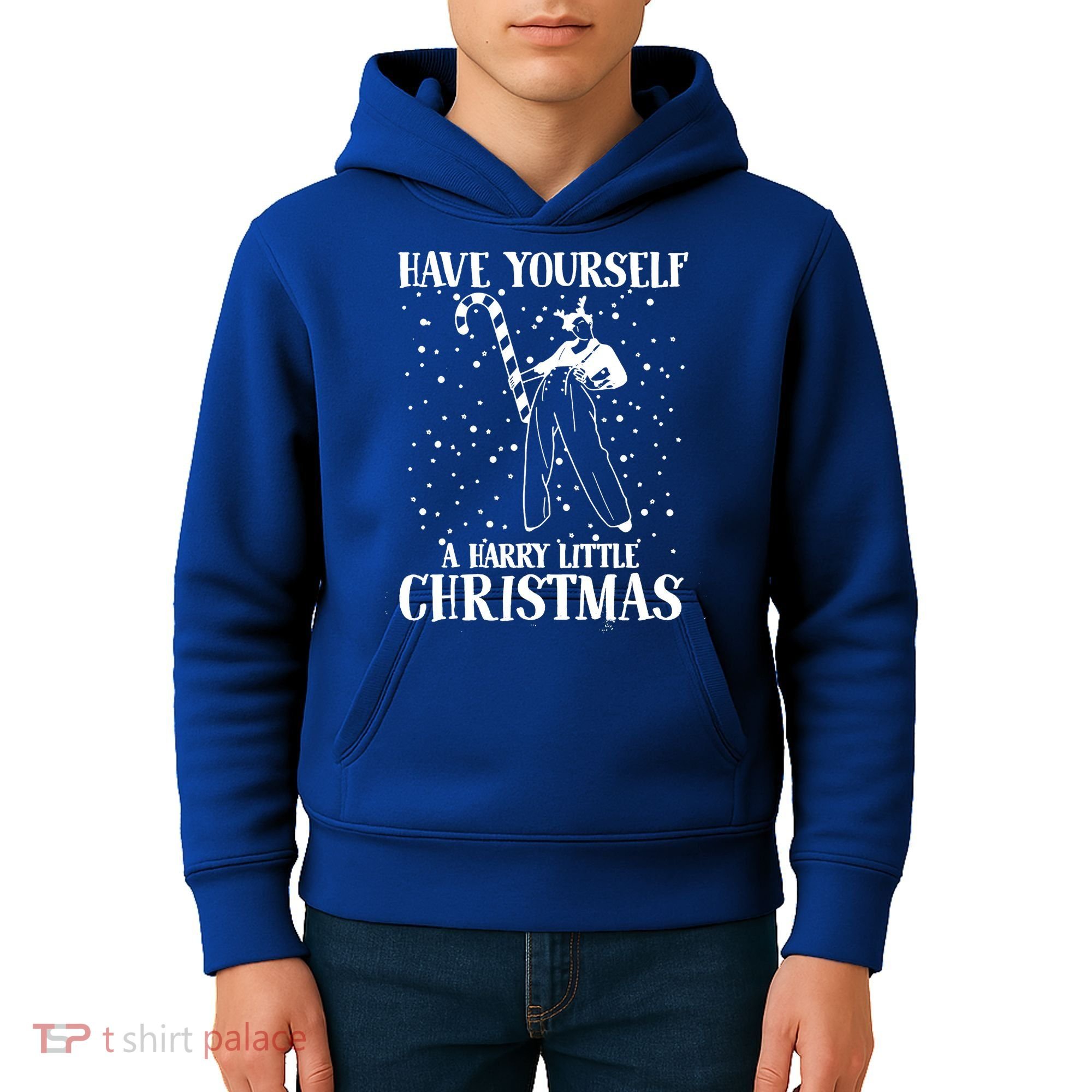 Have Yourself A Harry Little Christmas Xmas Gift Kids Hoodie