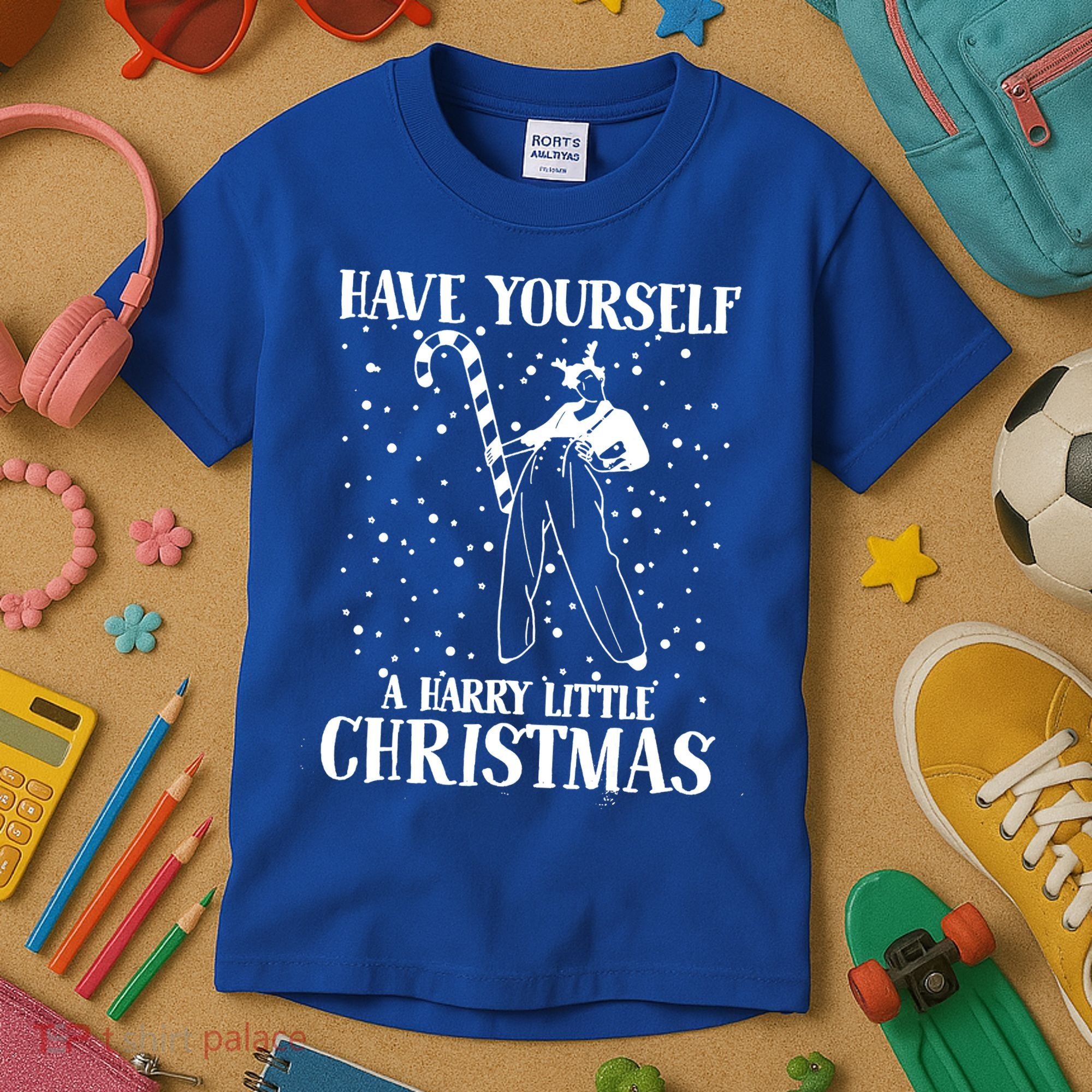 Have Yourself A Harry Little Christmas Xmas Gift Kids T-Shirt
