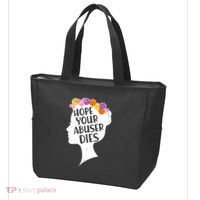 Hope Your Abuser Dies Tote Bag thumb 3