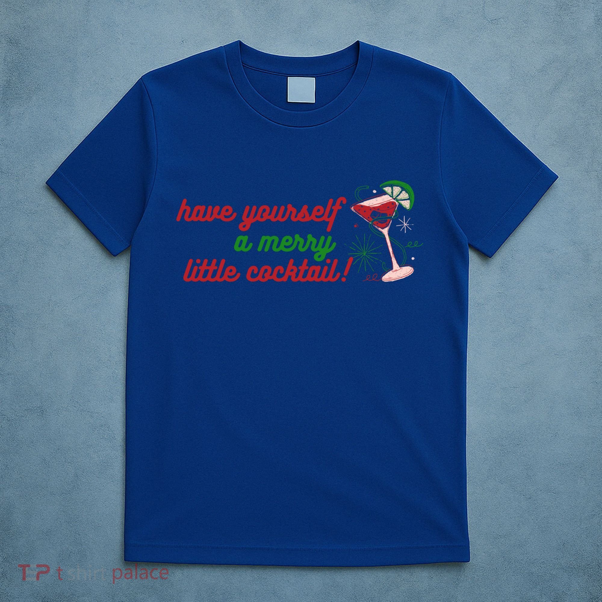 Have Yourself A Merry Little Cocktail Funny Christmas Meme Gift T-Shirt