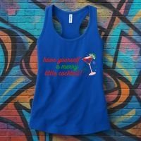 Have Yourself A Merry Little Cocktail Funny Christmas Meme Gift Women's Tank Top thumb 3