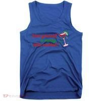 Have Yourself A Merry Little Cocktail Funny Christmas Meme Gift Tank Top thumb 0