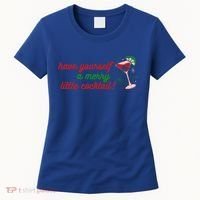 Have Yourself A Merry Little Cocktail Funny Christmas Meme Gift Women's T-Shirt thumb 0