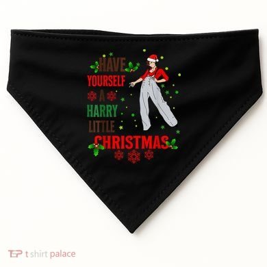 Have Yourself A Harry Little Christmas USA-Made Doggie Bandana