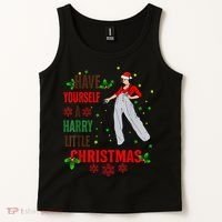Have Yourself A Harry Little Christmas Tank Top thumb 2