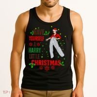 Have Yourself A Harry Little Christmas Tank Top thumb 3