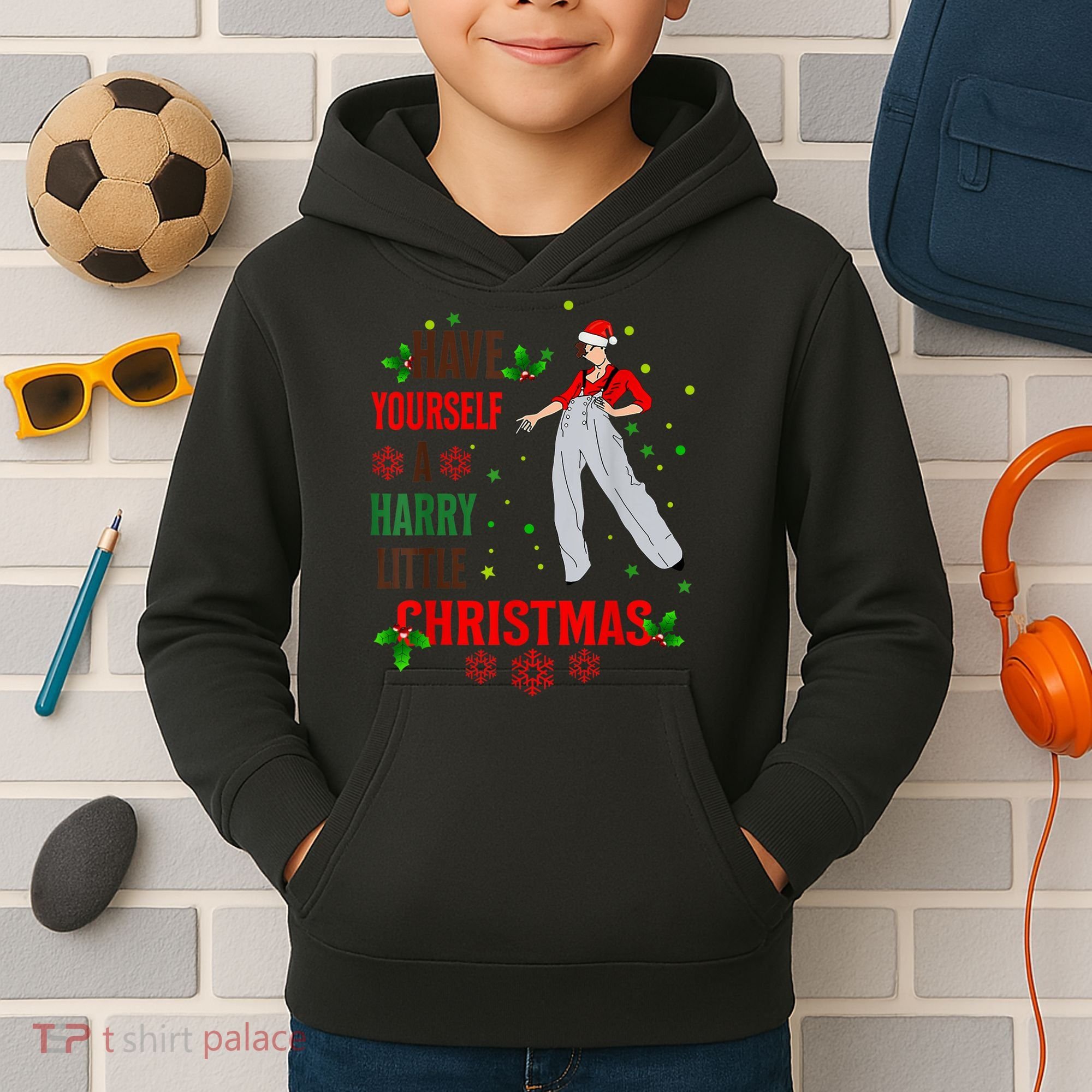 Have Yourself A Harry Little Christmas Kids Hoodie