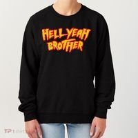 Hell Yeah Brother Funny 80S Wrestling Vegas Pool Party Women's Sweatshirt thumb 0