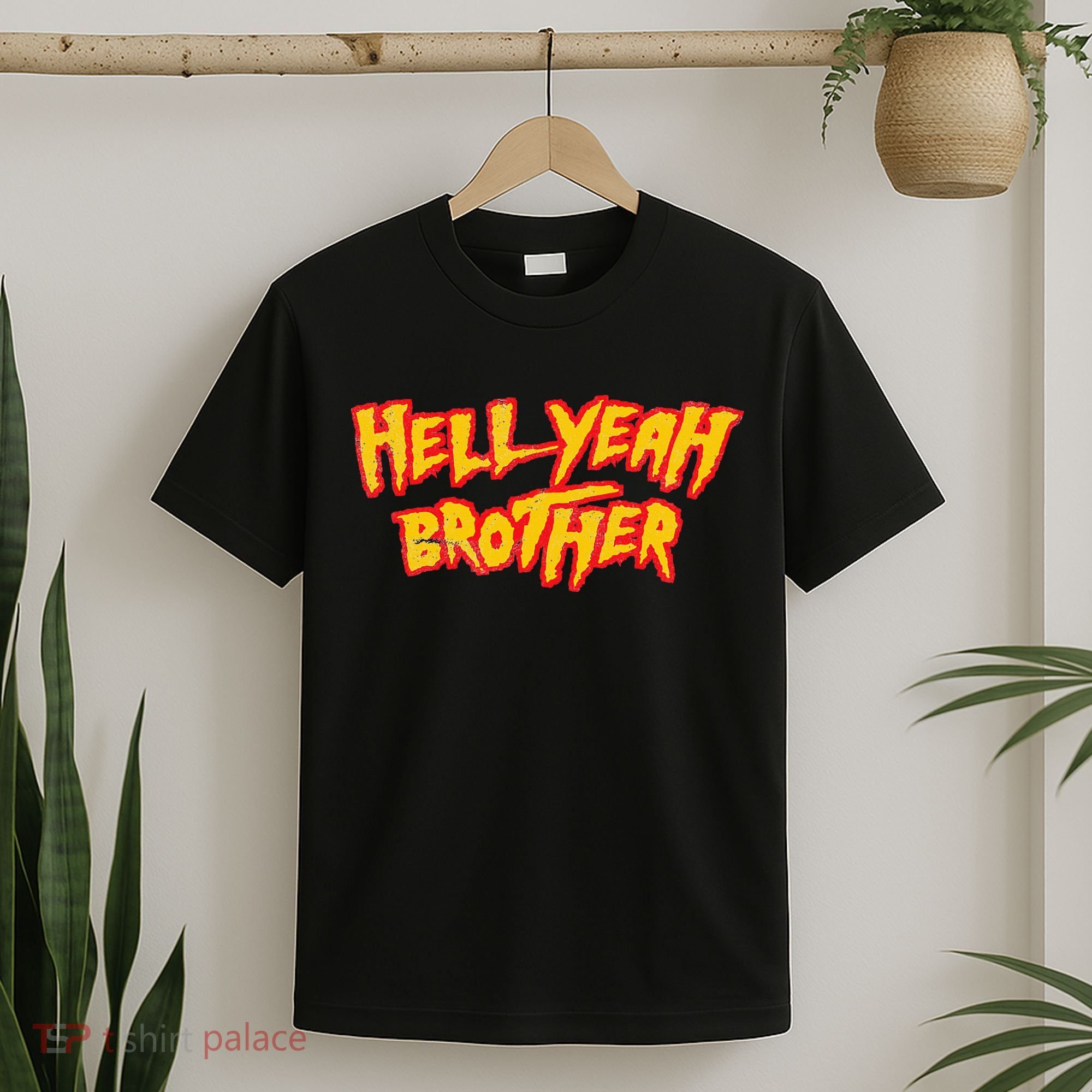 Hell Yeah Brother Funny 80S Wrestling Vegas Pool Party T-Shirt