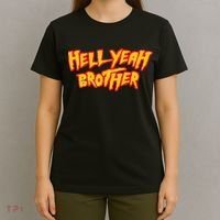 Hell Yeah Brother Funny 80S Wrestling Vegas Pool Party T-Shirt thumb 4