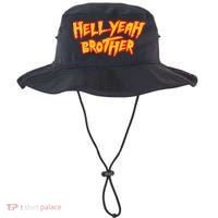 Hell Yeah Brother Funny 80S Wrestling Vegas Pool Party Bucket Hat thumb 0