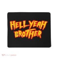 Hell Yeah Brother Funny 80S Wrestling Vegas Pool Party Mousepad thumb 0