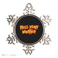 Hell Yeah Brother Funny 80S Wrestling Vegas Pool Party Ornament thumb 0