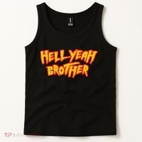 Hell Yeah Brother Funny 80S Wrestling Vegas Pool Party Tank Top thumb 2