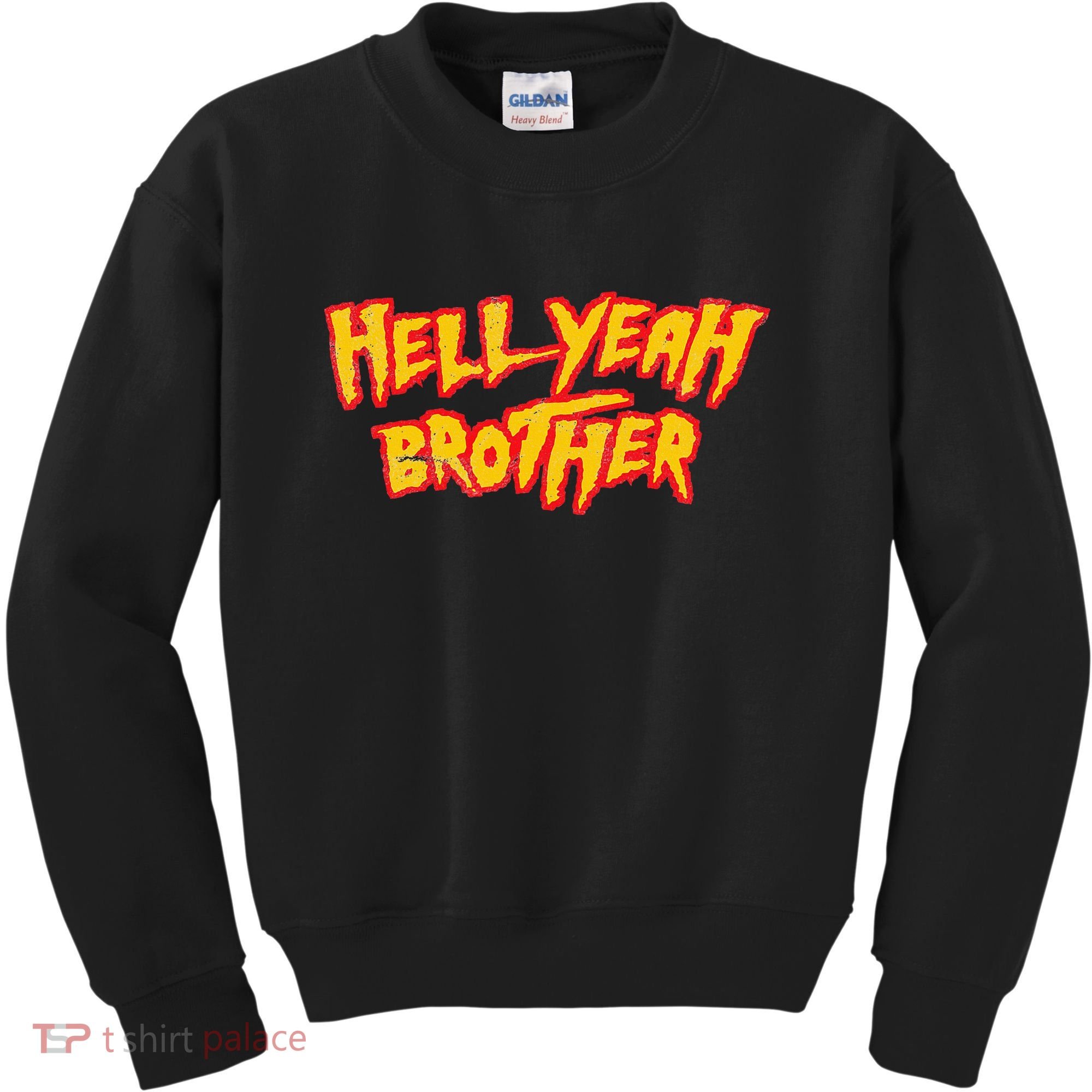 Hell Yeah Brother Funny 80S Wrestling Vegas Pool Party Kids Sweatshirt