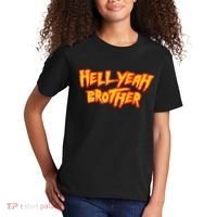 Hell Yeah Brother Funny 80S Wrestling Vegas Pool Party Kids T-Shirt thumb 2