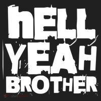 Hell Yeah Brother Siblings Funny Sarcastic Saying Cute Gift Golf Towel thumb 3