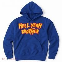 Hell Yeah Brother Funny 80S Wrestling Vegas Pool Hoodie thumb 0