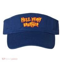 Hell Yeah Brother Funny 80S Wrestling Vegas Pool Visor thumb 0